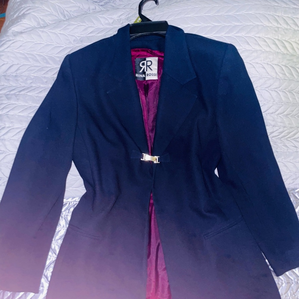Rinascimento Women's Navy Blazer